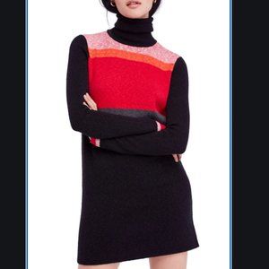 Free People 'Winter Break' sweater dress. Size L.